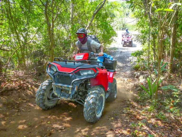 ATV, cenote and snorkel tour