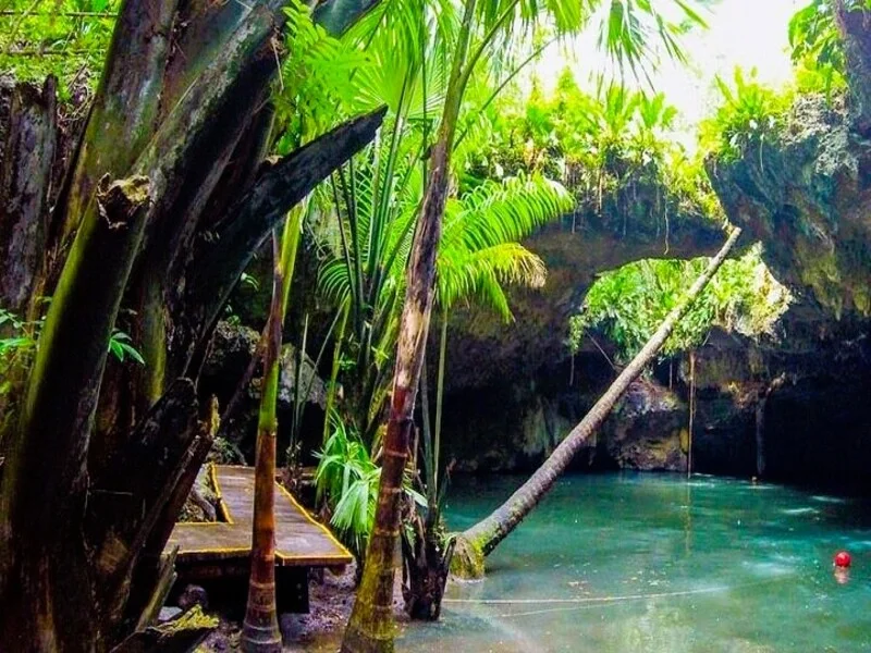 Jeep expedition to Jade Cavern in Cozumel